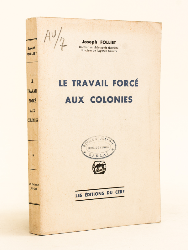 Le Travail Forc Aux Colonies Fran Ais Broch Tout Le Catalogue Pays Du Monde