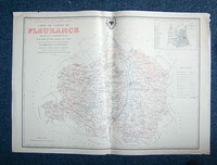 Carte du Canton de Fleurance (Atlas Général du Gers)