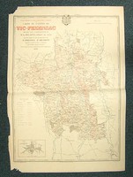 Carte du Canton de Vic-Fezensac (Atlas Général du Gers)