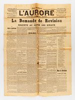 L'Aurore littéraire, artistique, sociale. Numéro 322 - Lundi 5 septembre 1898 : La Demande de Révision. Requête au Garde des Sceaux [ Affaire Dreyfus ]