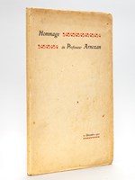 Hommage au Professeur Arnozan. 21 Décembre 1921. [ Professeur Xavier Arnozan ]