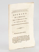 Opinion de J. Dusaulx, Député du Département de Paris, sur le Jugement de Louis Capet.