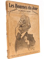 Les Hommes du Jour et Le Journal du Peuple. Première Série (1932 -12 num. en un vol.) : La vrai figure d'Hindeburg - Madame Hanau - Jean Chiappe - Jules Romains - Paul Doumer - Albert Lebrun - César Campinchi - Edouard Herriot - Ferna