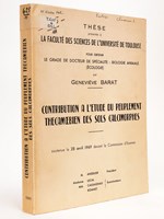 Contribution à l'étude du peuplement Thecamoebien des sols calcimorphes. Thèse présentée à la Faculté des Sciences de l'Université de Toulouse, soutenue le 28 avril 1969 pour obtenir le grade de Doct