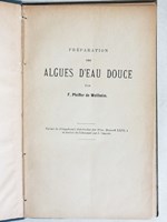 Préparation des Algues d'Eau Douce.