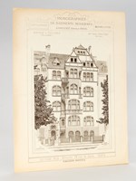 Monographies de Bâtiments Modernes. Maison à Cologne 23 Riehler Strasse Mr. Fritz Dahmen Architecte [ Köln ]