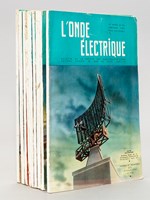 L'Onde électrique - Bulletin de la Société des Radioélectriciens [ 1954 - 34e année - Vol. XXXIV - 11 numéros sur 12 - manque numéro 331 ] n° 322 à 333 [ dont n° 324 Congrès sur les