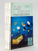 L'Onde électrique - Revue Mensuelle de la Société française des électroniciens et des radioélectriciens [ 1967 - 47e année - lot de 6 numéros ] n° 478 et n° 479 ( Colloque international 'r&ea