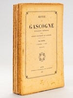 Revue de Gascogne. Bulletin Mensuel de la Société Historique de Gascogne. Année 1897 (12 Livraison - Tome XXXVIII Complet)