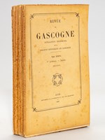 Revue de Gascogne. Bulletin Mensuel de la Société Historique de Gascogne. Année 1895 (12 Livraison - Tome XXXVI Complet)