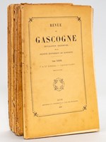 Revue de Gascogne. Bulletin Mensuel de la Société Historique de Gascogne. Année 1893 (Livraison 12) - Année 1894 (Livraisons 1, 3, 5, 6, 7-8, 9-10, 11, 12) - Année 1896 (Livraisons 1, 2, 3, 4, 5, 6, 9-10 et 11-12) - Ann&