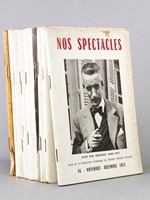 Nos Spectacles , Revue de la Fédération Catholique du Théâtre Amateur Français [ Lot de 11 numéros en 9 vol., 1955 - 1956 - 1957 : N° 46 , 47 , 48 , 49-50 , 51 , 53 , 54 , 55-56 , 57 ]