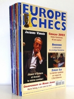 Europe Echecs - Année 2003 [ 11 numéros - année complète du n° 518 de janvier au n° 528 de décembre : n° 518 - 519 - 520 - 521 - 522 - 523 - 524 - 525 - 526 - 527 - 528 ]