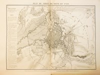 Plan du Siège de Mons en 1709 [ tiré de l'Atlas des Mémoires Militaires relatifs à la Succession d'Espagne sous Louis XIV ]