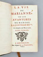 La Vie de Marianne, ou Les Avantures de Madame la Comtesse de *** (4 Tomes en 2 vol. - Complet)