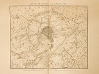 Siège de Menin - 22 Août 1706 [ tiré de l'Atlas des Mémoires Militaires relatifs à la Succession d'Espagne sous Louis XIV. Extraits de la Correspondance de la Cour et des Généraux ]