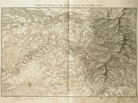 Siège et Bataille de Turin le 17 Septembre 1706 [ tiré de l'Atlas des Mémoires Militaires relatifs à la Succession d'Espagne sous Louis XIV. Extraits de la Correspondance de la Cour et des Généraux ]