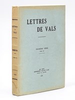 Lettres de Vals. Troisième série. Tome VII [ Tome 7 ] : Lendemain de Troisième An (Etcheverry) - Utilité présente des Congrégations de la Sainte Vierge (Carrié) - Le problème de l'adaptation dans les