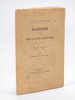 Rapport sur les Concours de la faculté de Droit de Bordeaux en 1909. Palmarès 1908-1909