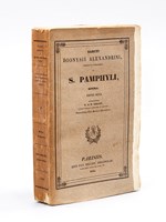 Sancti Dionysii Alexandrini Episcopi et Confessoris et S. Pamphyli Opera. Editio nova.