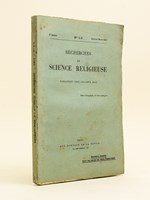 Recherches de Science Religieuse. 8e Année. N° 1 - 2 : Janvier - Mars 1917 : [ Contient : ] Adhémar d'alès : Science divine et Décrets divins. A propos d'un livre récent - Roiron : Sur l'interprétation d'un pa