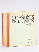 Dossiers de l'Union. Mensuel d'information pastorale du prêtre, de la religieuse, du laïc (16 numéros : Numéros 1 - 2 - 3 - 4 - 5 - 6 - 8 - 9 - 10 - 11 - 12 - 13 - 14 - 15 - 16 - 17)