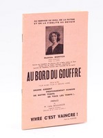 Au bord du gouffre. Drame du coeur profondément humain. Deux actes pour jeunes filles et troupes mixtes.