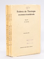 Bulletin de Théologie ancienne et médiévale. Tome VII (5 Volumes : N° 1-880 ; 881-1188 - 1189-1616 ; 1617-1986 ; 1987-2322)