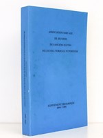 Supplément historique 1994 - 1995 , Association Amicale de Secours des Anciens Elèves de l'Ecole Normale Supérieure