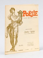 Poésie. Cahiers Mensuels Illustrés. 10e Année N° 7 - Juillet 1931 [ Dans ce Cahier : ] André Spire ; Octave Charpentier ; Auguste Huguet ; Gello ; Wsevolod Gebrowsky ; Alfred Rousse ; Denise Cools ; André Syriex ; J.