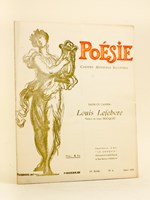 Poésie. Cahiers Mensuels Illustrés. 10e Année N° 8 - Août 1931 [ Dans ce Cahier : ] Louis Lefebvre ; Octave Charpentier ; René Fauchois ; Georges Bonnamour ; Rosaire Dion ; Pierre Legrand ; Henri galoy ; Marie Gounin