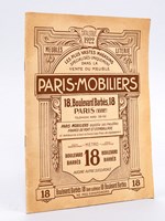 Paris-Mobiliers 18, Boulevard Barbès. Catalogue 1922. Meubles - Literies