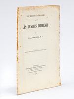 Les Missions catholiques et les langues indigènes.