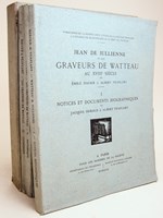 Jean de Julienne et les Graveurs de Watteau au XVIIIe siècle (4 Tomes - Complet) Tome I : Notices et Documents biographiques ; Tome II : Historique ; Tome III : Catalogue ; Tome IV : Planches