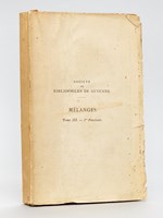 Les Salons Bordelais ou Expositions des Beaux-Arts, à Bordeaux, au XVIIIe siècle (1771-1787). Société des Bibliophiles de Guyenne. Mélanges. Tome III - 3me fascicule.