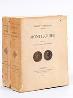 Pensées et Fragments inédits de Montesquieu (2 Tomes - Complet)