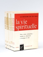 La Vie Spirituelle ( tomes CXX [ 120 ] et CXXI [ 121 ] , année 1969 complète sauf n° 564 [ 9 volumes ] : n° 556 ; 557 ; 558 ; 559 ; 560 ; 561-562 ; 563 ; 565 ; 566