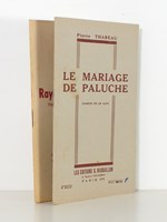 [ Lot de 2 pièces de théâtre ] Le mariage de Paluche , comédie en un acte ; Raymond-le-Gandin , pièce en 1 acte, créée à la radio