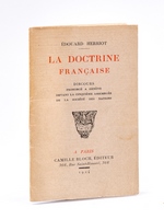 La doctrine française. Discours prononcé à Genève devant la cinquième Assemblée de la Société des Nations [ Livre dédicacé par l'auteur ]