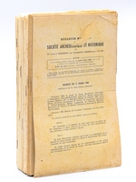 Bulletin de la Société Archéologique et Historique de la Charente. [ Lot de 180 numéros Années 1948 - 1969 ] Année 1948 : 7 numéros sur 9 - 1949 : 9 numéros, complet - 1950 : 9 numéros, comple