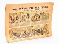 La Barque sauvée par Baudry de Saunier [ Affichette de soutien à l'Emprunt National ]