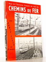 Chemins de Fer - Revue de l'Association Française des Amis des Chemins de Fer ( AFAC ) - année 1959 complète (6 numéros sur 6) : n° 214, 215, 216, 217, 218, 219