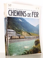 Chemins de Fer - Revue de l'Association Française des Amis des Chemins de Fer ( AFAC ) - année 1975 complète (6 numéros sur 6) : n° 310, 311, 312, 313, 314, 315