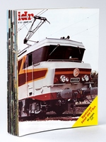 L'Indépendant du Rail ( I.D.R. ), Mensuel du modélisme ferroviaire et des amis du rail, Année 1975 complète ( 12 numéros ) : n° 129, 130, 131, 132, 133, 134, 135, 136, 137, 138, 139, 140