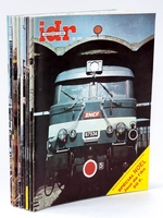 L'Indépendant du Rail ( I.D.R. ), Mensuel du modélisme ferroviaire et des amis du rail, Année 1977 complète ( 12 numéros ) : n° 153, 154, 155, 156, 157, 158, 159, 160, 161, 162, 163, 164
