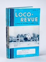 Loco-Revue - La revue des amateurs de chemin de fer , Année 1952 (lot de 9 numéros sur 11) : n° 101, 102, 105, 106, 107, 108, 109, 110 , 111