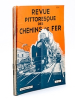Revue Pittoresque des Chemins de Fer. (du numéro 90 de novembre 1935 au numéro 101 de décembre 1936 sauf le numéro 96 : lot de 11 numéros )