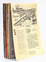 Histoires d'O. Les Trains [ Lot de 33 numéros du n° 1 de décembre 1983 au n° 34 d'octobre 1990 sauf le numéro 29 ] Bulletin de liaison des amateurs du O