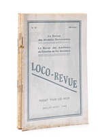 Loco-Revue. La Revue des Modèles Ferroviaires. La Revue des Amateurs de Chemins de Fer Miniature. Année 1948 Deuxième semestre complet : Numéros 62 - 63 - 64 - 65 - 66 (Juillet-Août, Septembre, Octobre, Novembre, Dé