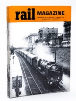 Rail Magazine - Mensuel, année 1977 ( lot de 7 numéros sur 8 ) : n° 1, 2, 3, 4, 5, 6, 8